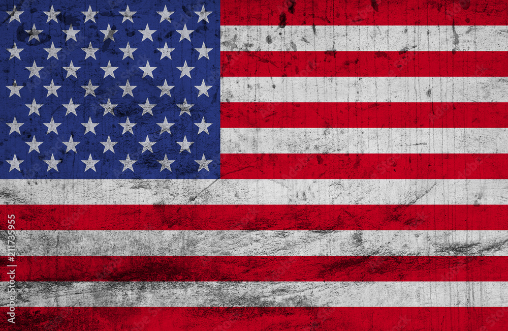 Grunge USA Flag Grunge USA Flag