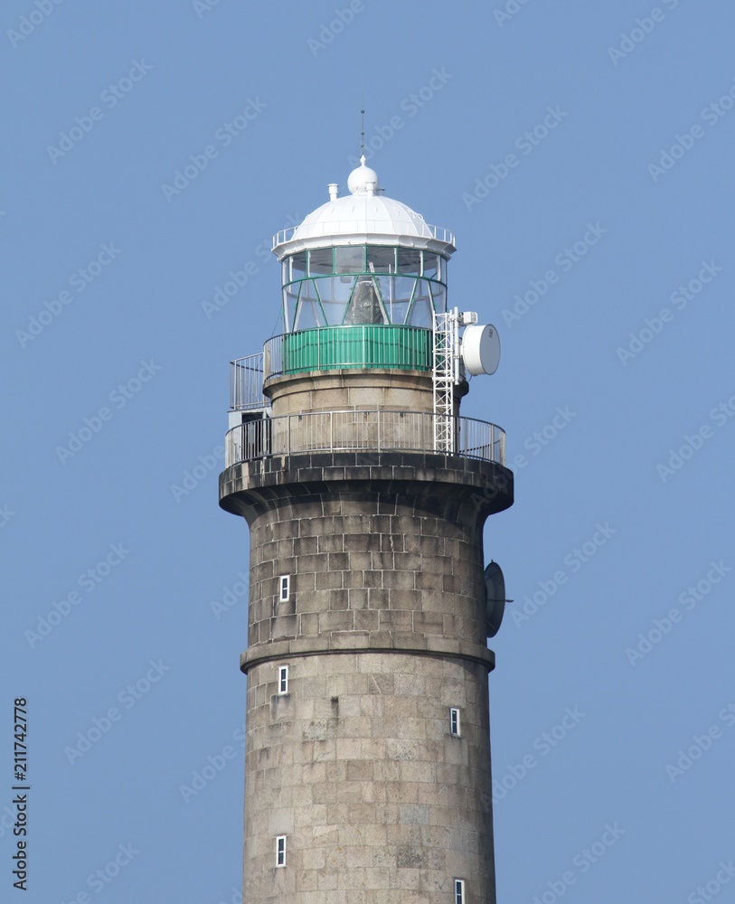 le phare et le sémaphore de Gatteville à Gatteville le phare dans le Cotentin ,Manche,Normandie