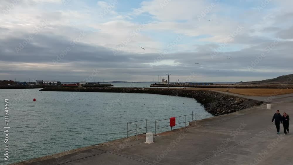The beautiful bay of Howth - a beautiful village near Dublin The beautiful bay of Howth - a beautiful village near Dublin