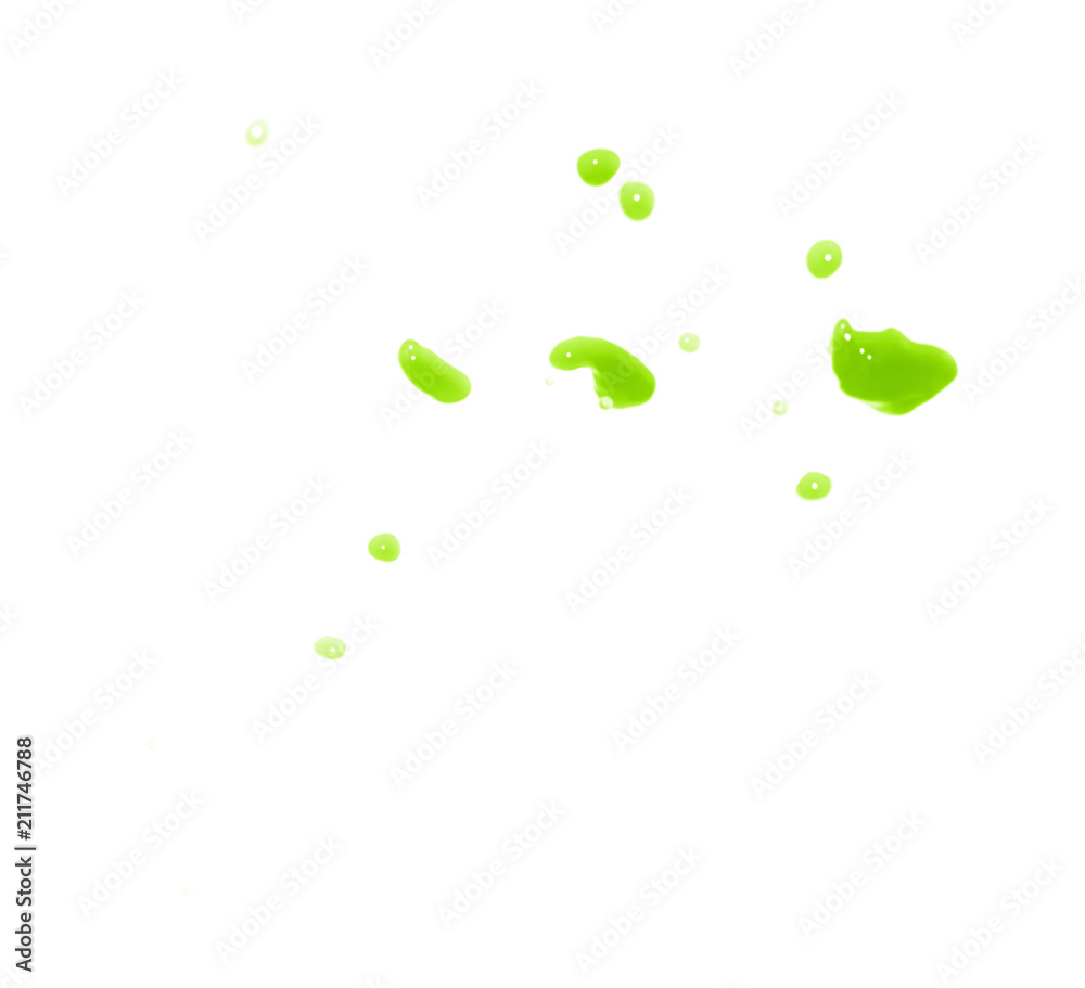 Splash of liquid drops in motion isolated Splash of liquid drops in motion isolated