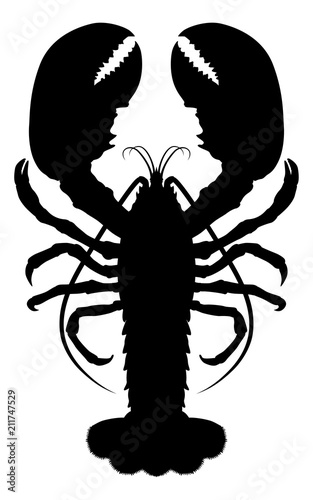 Lobster Silhouette