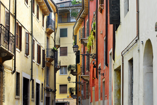 Verona, city on the Adige river in Veneto. Romeo and Juliet’s story. Italy.