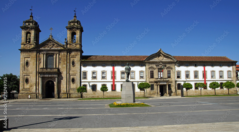 Fototapeta premium centre ville de bragance