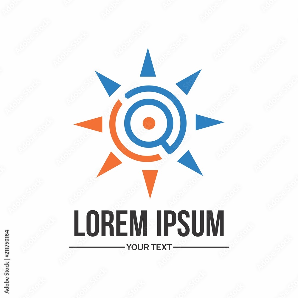 sun logo design for company, spirit, and summer sun logo design for company, spirit, and summer