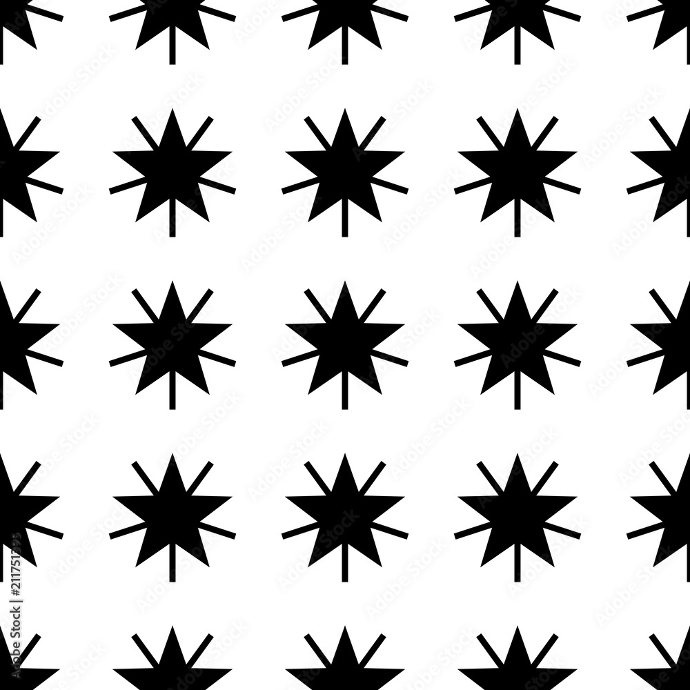 Obraz premium Seamless background with stars