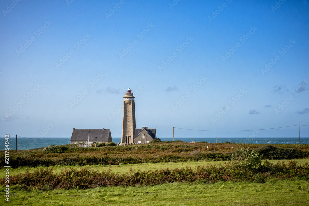 Lighthouse - Phare du Cap Levi Fermanville Manche Normandie France