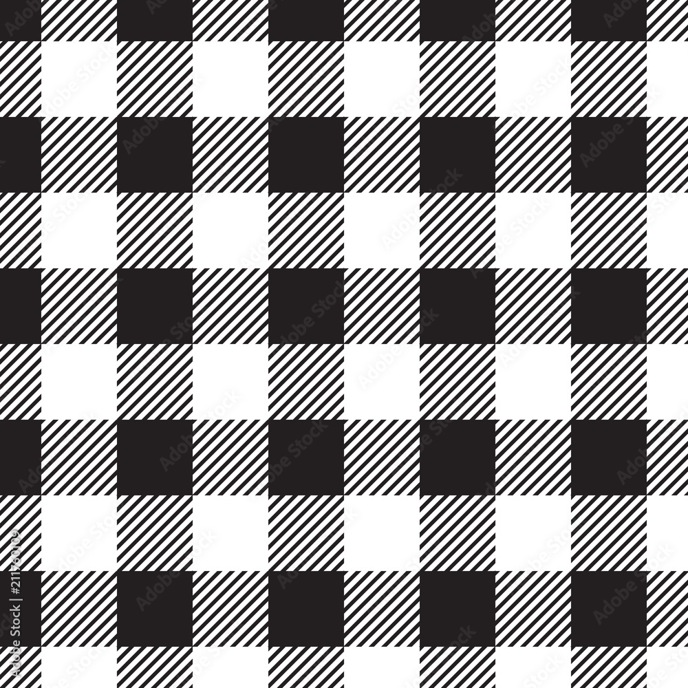 Gingham Checkered Seamless Pattern Gingham Checkered Seamless Pattern