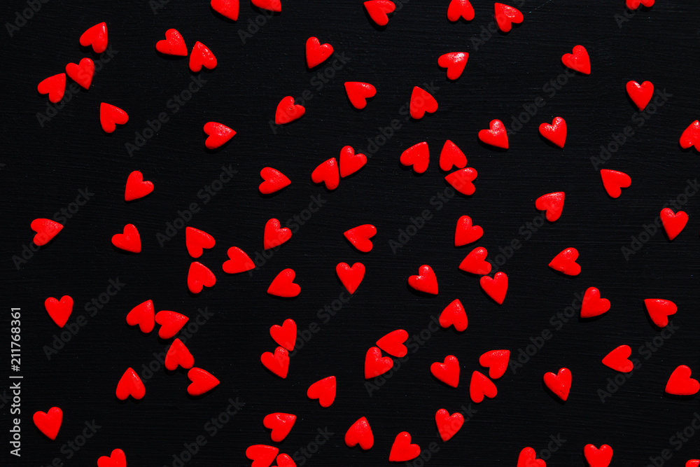 Abstract background of hearts. Abstract background of hearts.