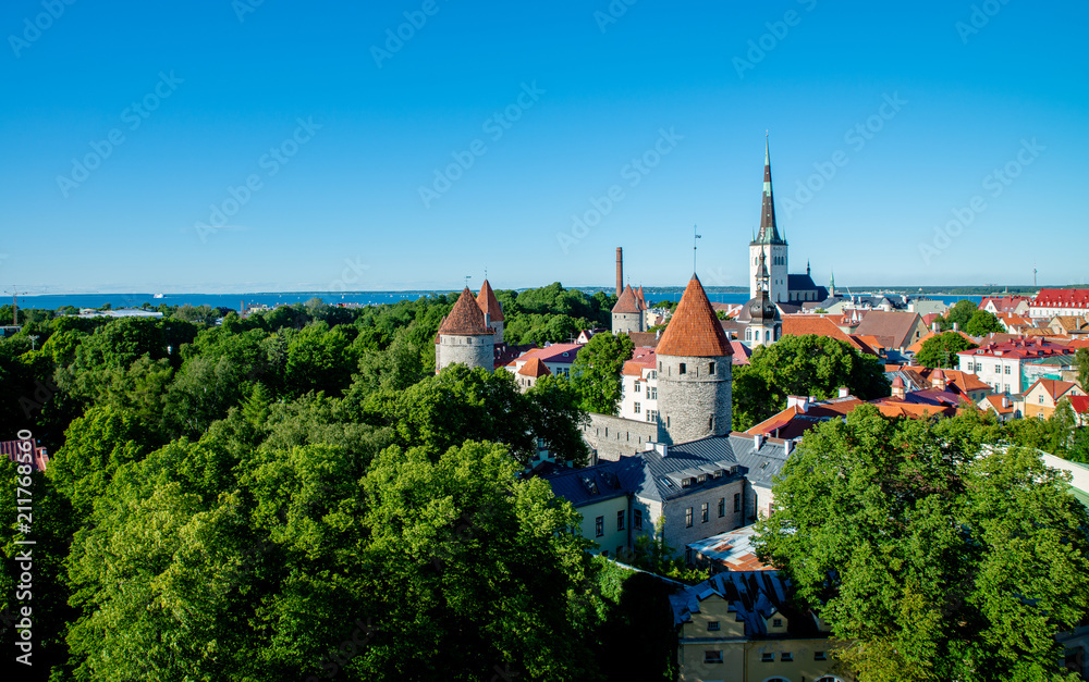 Straßenansicht in Tallinn