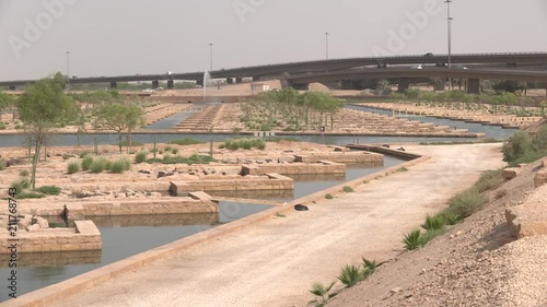 Wadi Hanifa Wetlands in Riyadh photo