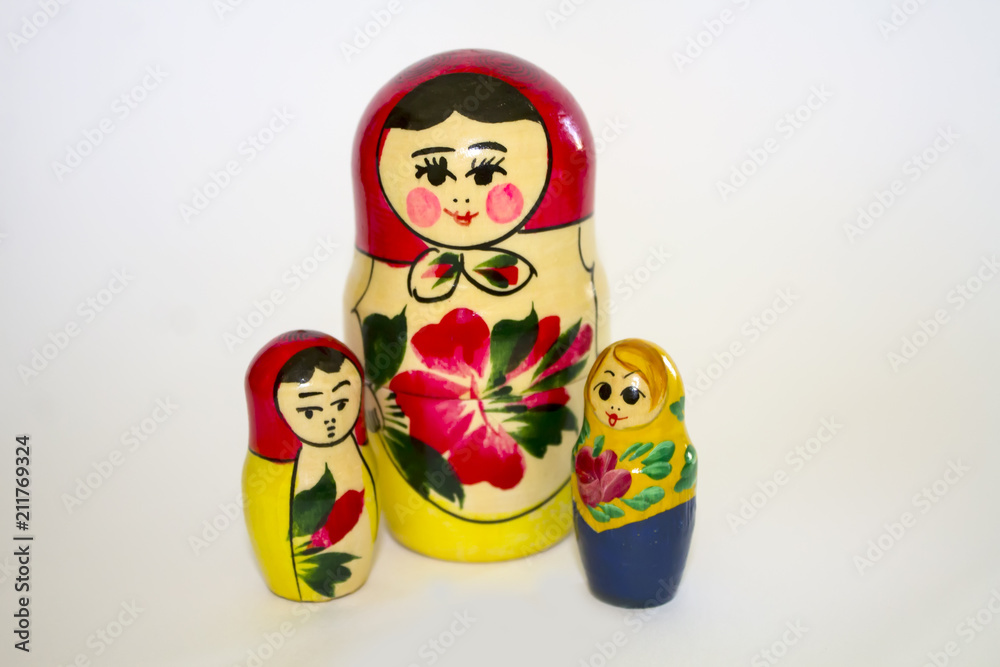 Russian wooden dolls 
