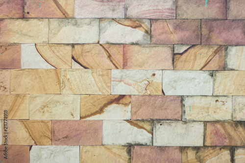 Surface of stone