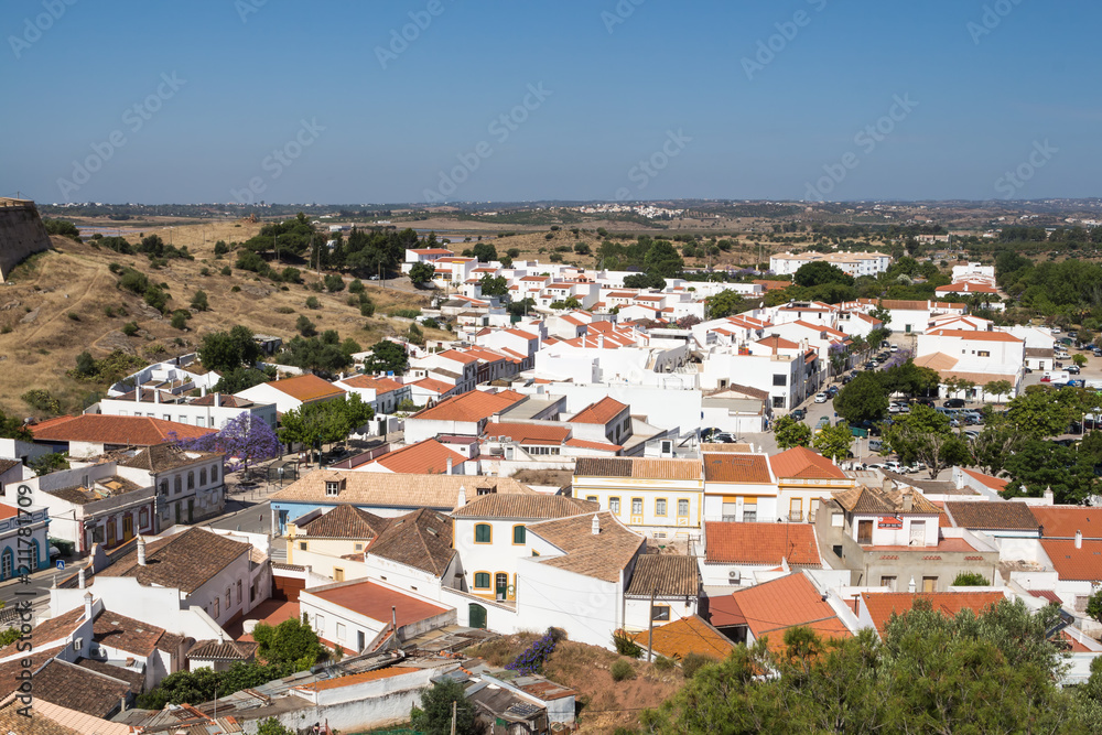 View on Castro Marim, Algarve, Portugal
