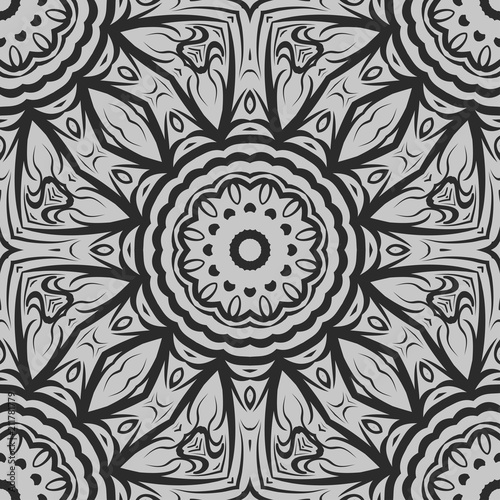 Modern floral ornament. Vector color mandala illustration, Designed for Web, Poster, Label and Other