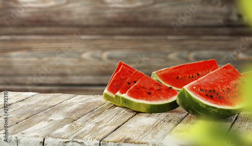 summer photo of watermelon 