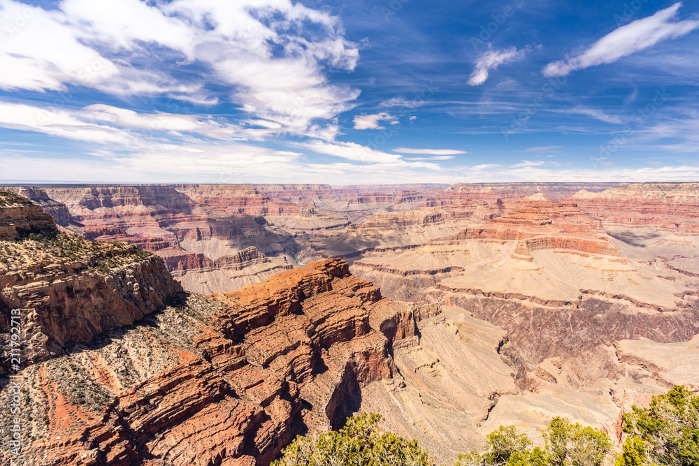 South rim of Grand Canyon