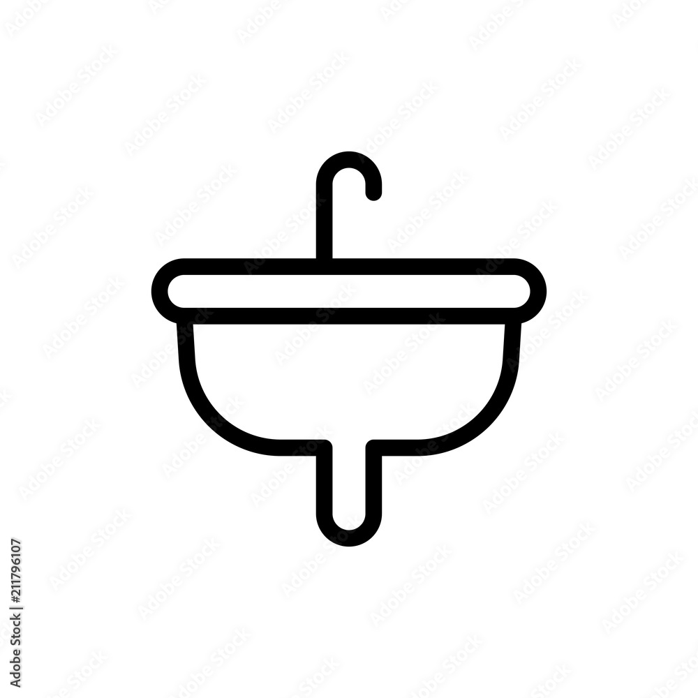 sink icon vector illustration sink icon vector illustration