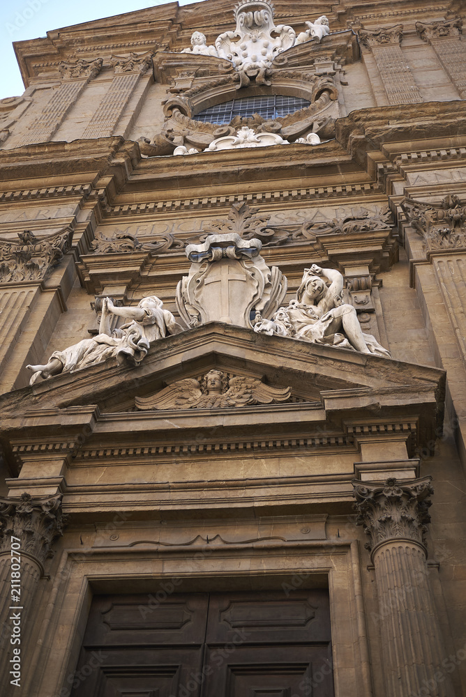 Firenze, Italy - June 21, 2018 : View of San Gaetano church