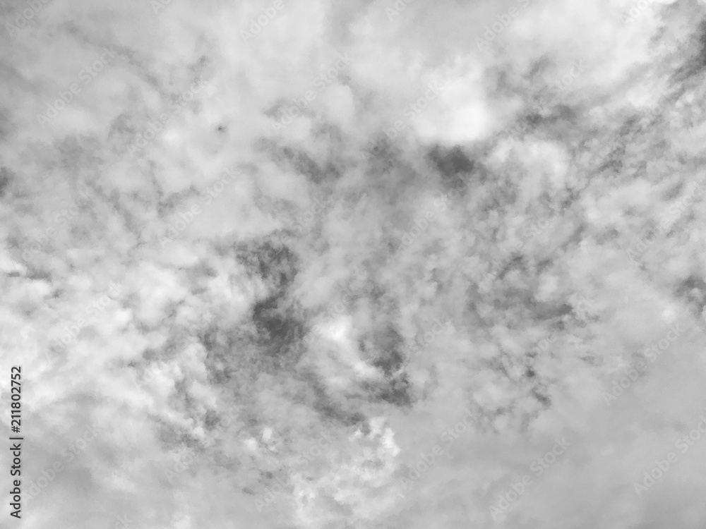 Abstract realistic white clouds texture. Cloud and sky nature background.