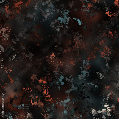Splatter Background 4000 x 4000 Illustration