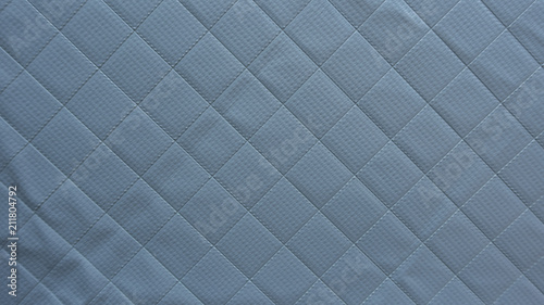embossed tarp, quilted pattern, gray blue, waterproof, diamond shapes, plastic, rubber 