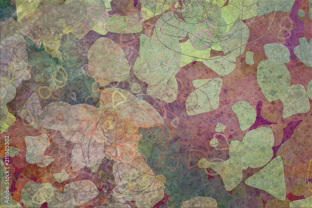 Grunge & rough. Messy, illustration, color & art. Grunge & rough. Messy, illustration, color & art.
