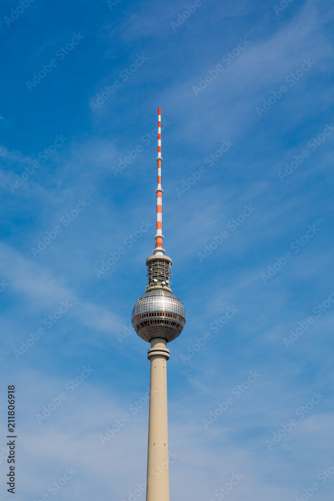 Fototapeta premium Fernsehturm communications tower, Berlin