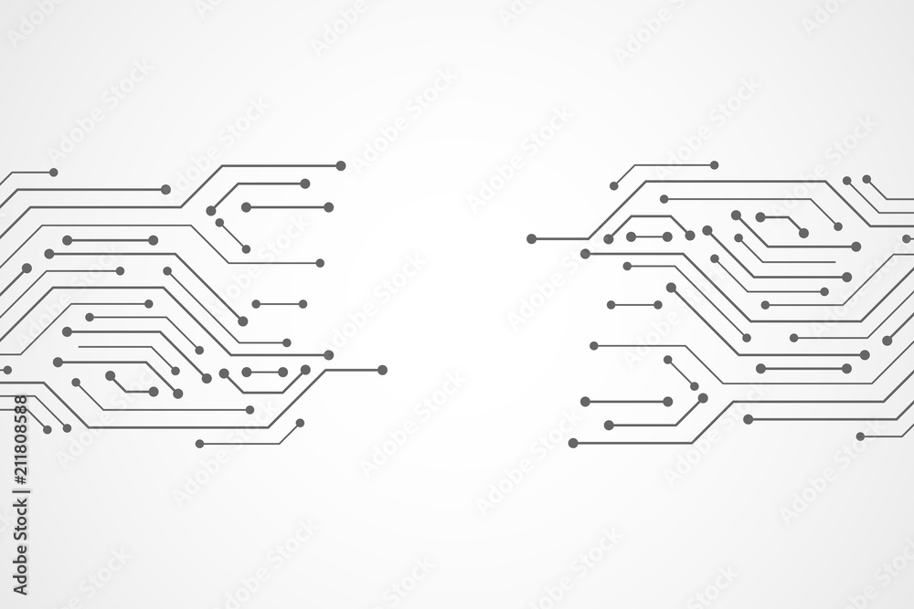 Abstract Technology Background , circuit board with copy space