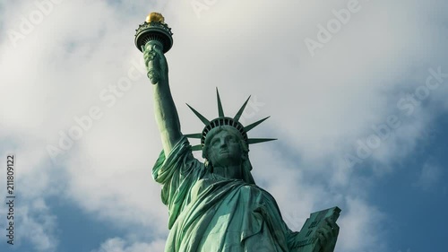 Statue of Liberty, 4K UHD time lapse - New York