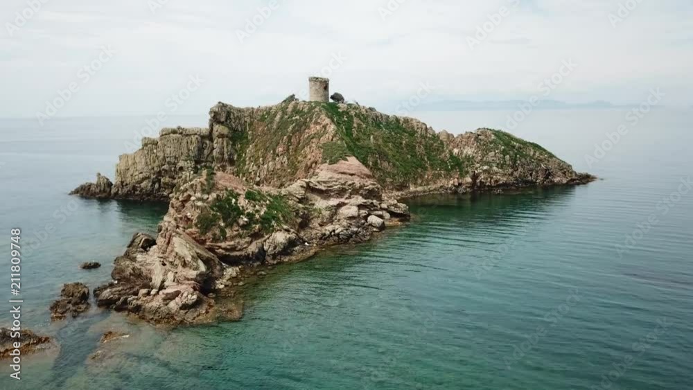 Torre Degli Appiani on island in Punta Ala. Italy Torre Degli Appiani on island in Punta Ala. Italy