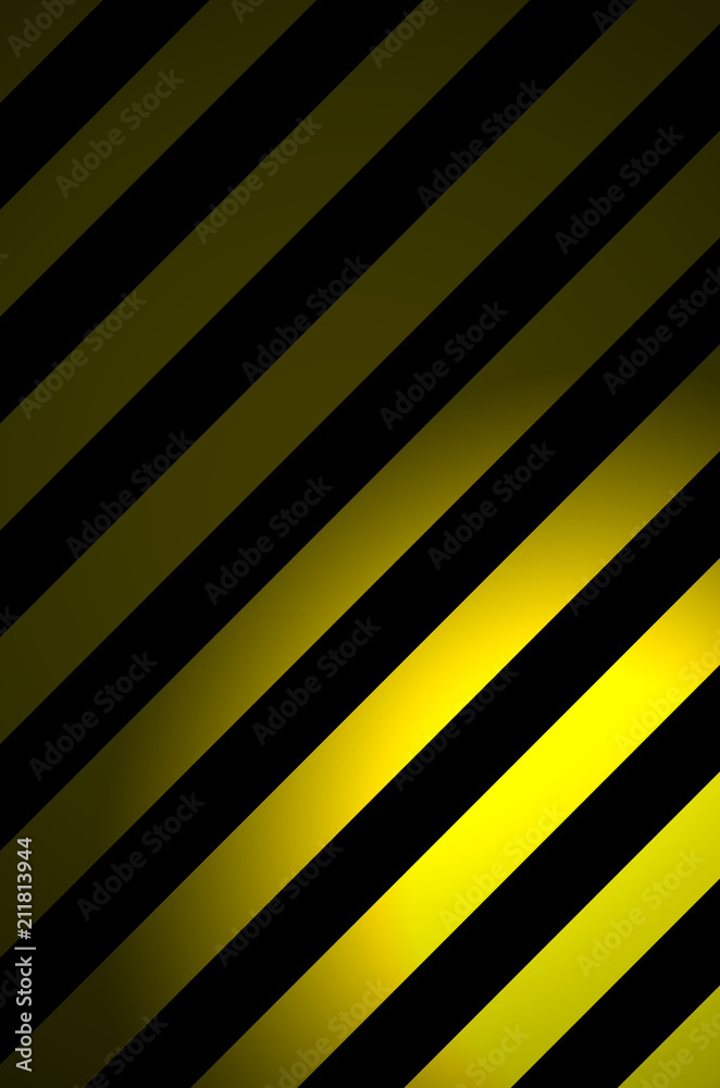 yellow and black striped warning background