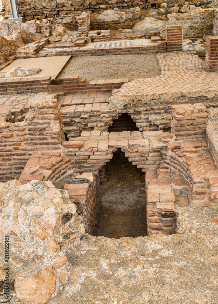 Old Arabic bath remains