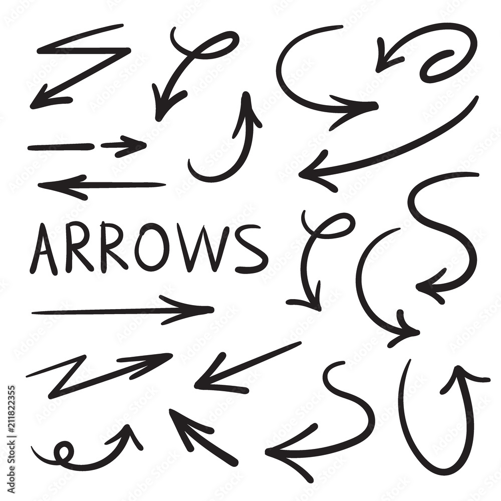 Set for design. Arrows drawn manually. Set for design. Arrows drawn manually.
