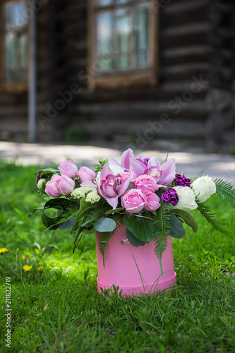 Beauty bouquet of different...