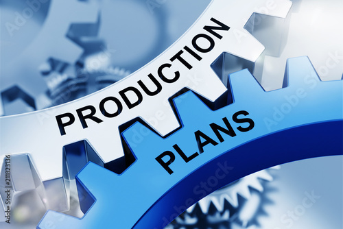 PRODUCTION PLANS on Metal Cog Gears.