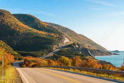 Cabot Trail scenic view photo