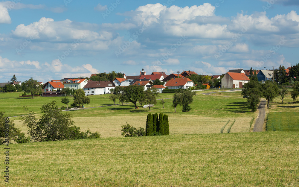 Obraz premium Ortsteil Benzingen der Gemeinde Winterlingen