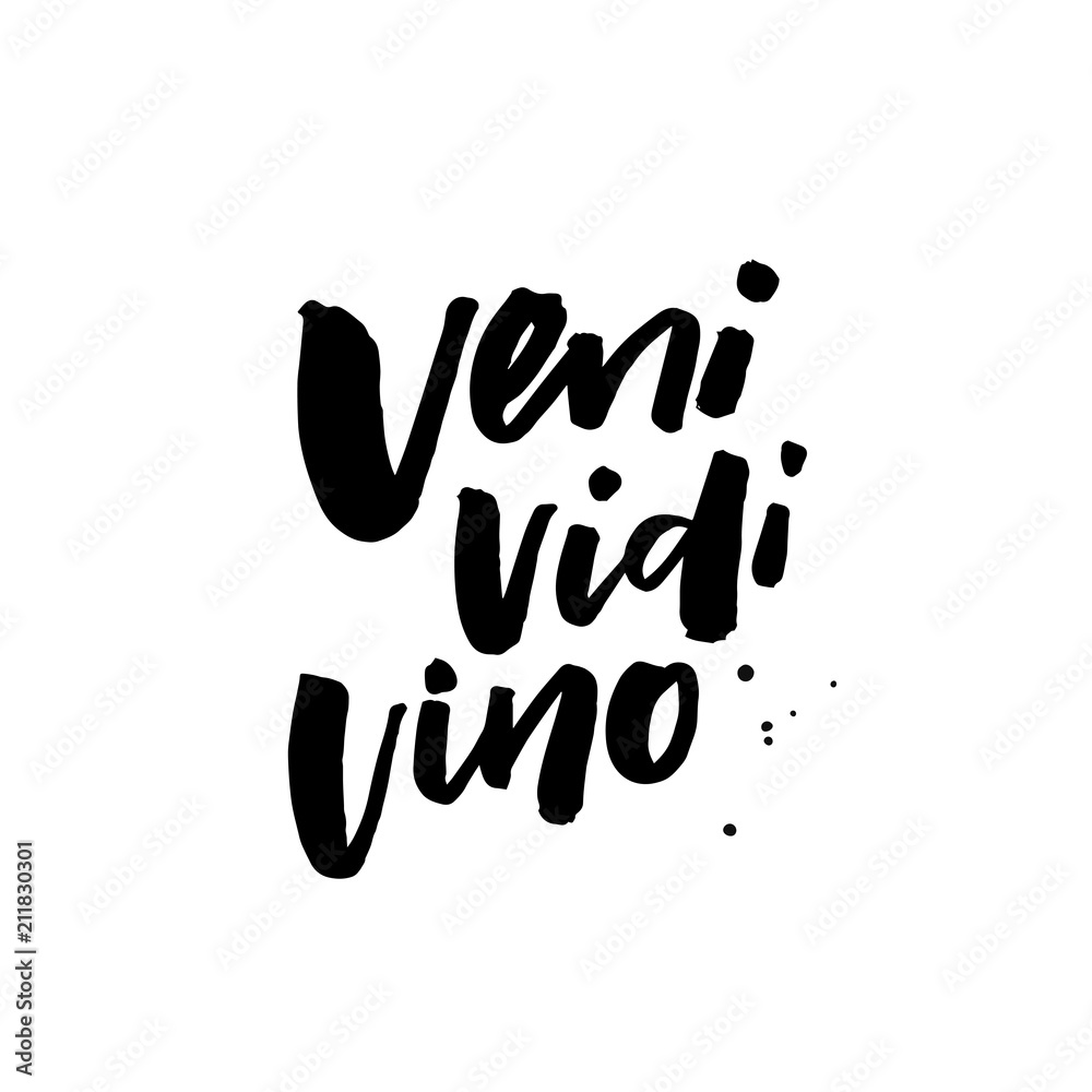 Veni Vidi Vino!