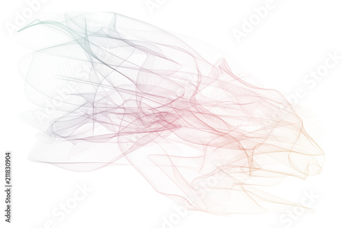 Smoky line art illustrations background abstract, artistic texture. Pattern, digital, style & drawing.