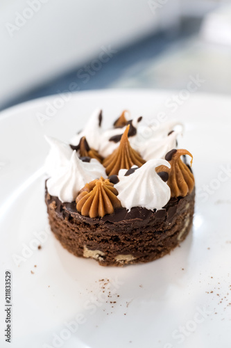 Cake sweet chocolate dessert cream