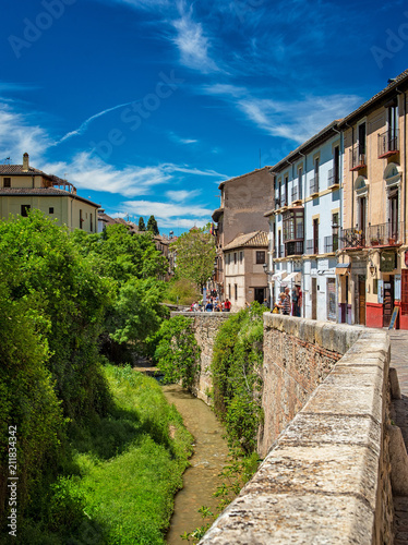 Old town of the famous city...