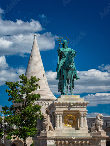 Statue of Saint Stephen I i...