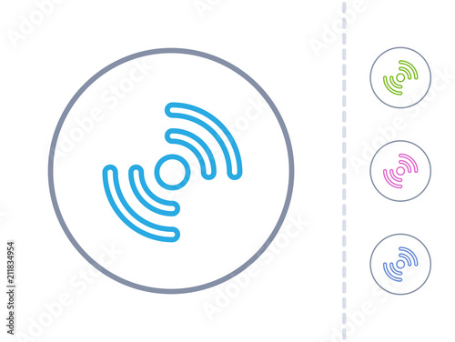 Beeper - Round Stroke Buttons