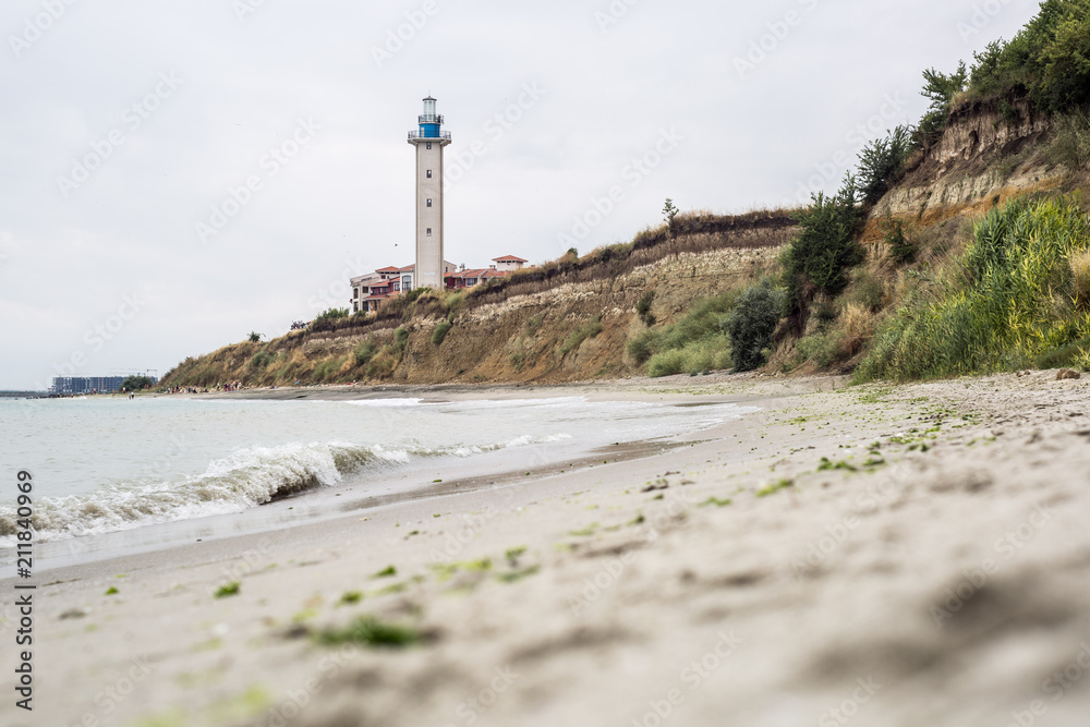 Sea lighthouse sand sky Sea lighthouse sand sky