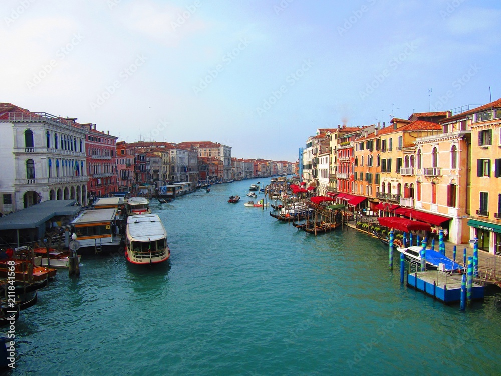Venic, Italy. The Grand Canal