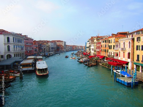 Venic  Italy. The Grand Canal