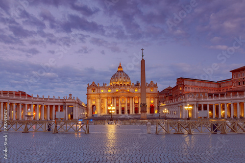 Rome. Saint Peter's Cathedral.