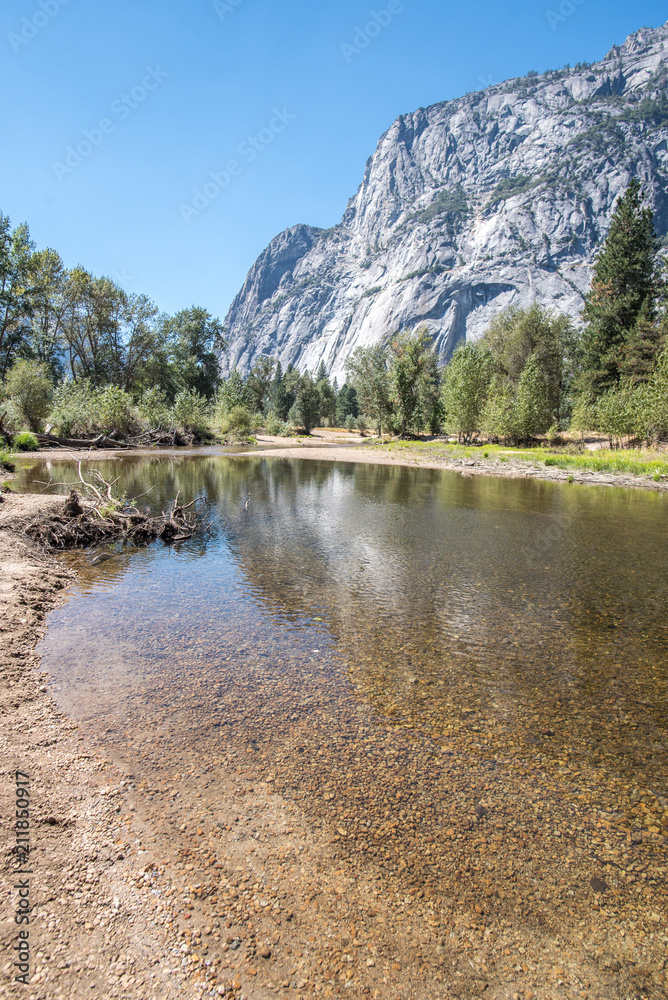 Merced River, Yosemite Valley, Yosemite National Park, Sierra Nevada, California
