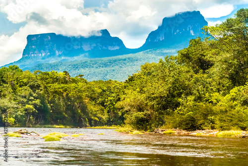 The Devil Canyon in Canaima National Park photo