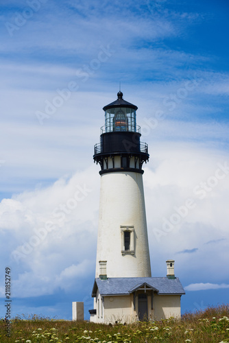 Wallpaper Mural Yaquina Head Lighthouse on a sunny morning, Newport, Oregon Torontodigital.ca
